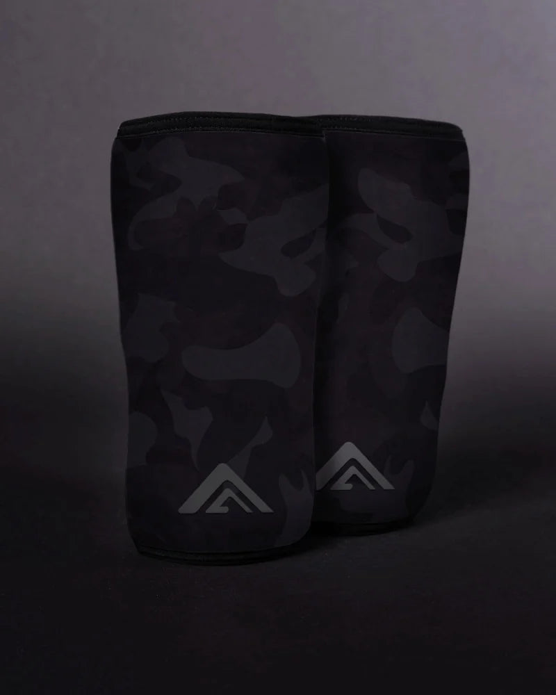 Black Camo Knee Sleeve 7mm